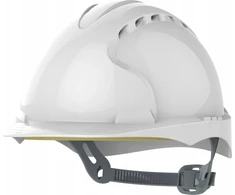 JSP EVO®2 apsauginis šalmas, stumdomas dirželis, ventiliuojamas, baltas