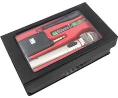Belaidis mikrofonas AG100A, 110-120MHz FM dažnis