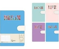Ju Piter Užrašų knygelė A5/144K su magnetiniu užsegimu dream MIX