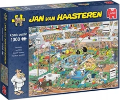 Dėlionė Jumbo Spiele Jumbo Jan van Haasteren Sportlich, sportlich! 1000 Teile Puzzle (81906)