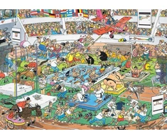 Dėlionė Jumbo Spiele Jumbo Jan van Haasteren Sportlich, sportlich! 1000 Teile Puzzle (81906)