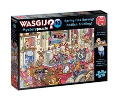 Jumbo Spiele Dėlionė - Jumbo Wasgij Mystery 10 Endlich Frühling! 1000 dalių dėlionė