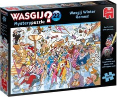 Dėlionė TM Toys PIECES Wasgij – Mystery 22 – Žiemos žaidynės! (1000 vienetų)