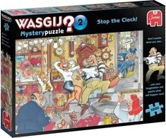 Jumbo Spiele Dėlionė „Jumbo Wasgij Mystery 2 Sustabdyk laikrodį“ (1000 dalių) (81933)