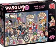 Dėlionė Jumbo Spiele Jumbo Wasgij Destiny 7 Rock around the Clock 1000 Teile Puzzle (81929)