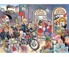 Dėlionė Jumbo Spiele Jumbo Wasgij Destiny 7 Rock around the Clock 1000 Teile Puzzle (81929)