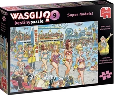 Dėlionė Jumbo Spiele Jumbo Wasgij Destiny 9 Super Models ! 1000 Teile Puzzle (81931)