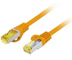 Lanberg PATCHCORD KAT.6A S/FTP LSZH CU 20M ORANŽINIS FLUKE PASSED LANBERG