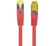 Jungiamasis laidas KAT.6A S/FTP LSZH CU 15M juodas, patikrintas „FLUKE“, patvirtintas „LANBERG“