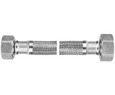 Jungiamoji žarna Ferro Plieninė pinto plieno žarna 3/4" NN L-100cm PWS64
