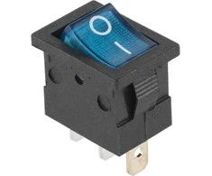 Złącze Jungiklio jungtis MK1011, šviečianti mėlynai, 230 V