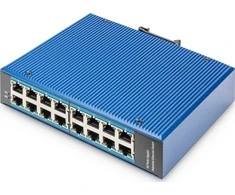 Šakotuvas DIGITUS 16 Port 10/100/1000Mbps Industrial Switch | Digitus