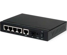 Šakotuvas Jungiamasis Roline ROLINE gigabito eterneto komutatorius su 6 prievadais (5x 10/100/1000 + 1x SFP, 4x PoE+)