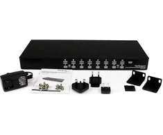 Startech 16 prievadas 1HE USB VGA KVM jungiklis ir OSD KVM jungiklis
