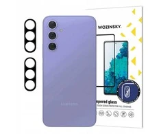 Juodas Wozinsky Full Camera Glass skirtas Samsung Galaxy A17 / A17 5G, Set of 2