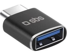 SBS Mobile SBS USB-C zu USB adapteris, juodas