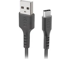 KABELIS USB - USB-C SBS 1.5M JUODA (USB 3.0) #