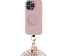 JE 3in1 PopGrip Apple iPhone 15 Pro 6.1" dėklas telefonui rožinės spalvos 30495 (Just Elegance)