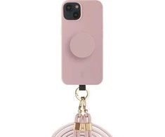JE 3in1 PopGrip Apple iPhone 15 6.1" dėklas telefonui rožinės spalvos 30494 (Just Elegance)