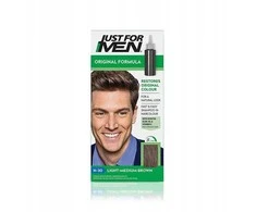 „Just For Men“ Šampūnas plaukų dažai H30 šviesiai vidutinės rudos spalvos, 66 ml