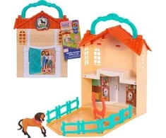 justplay Just Tiesiog žaisk Spirit Mobile Stable Palomino Bluffs jodinėjimo akademiją