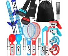 JYS 15in1 rinkinys, priedai, laikikliai, laikikliai, sporto priedai, „Nintendo Switch“ / „Switch Oled“ / „NS253“