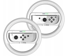 jys 2x Vairas + Laikiklis 2w1 Do Nintendo Switch Oled I Nintendo Switch / Baltas