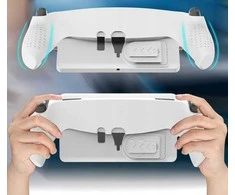 JYS 5in1 dėklų ir plėvelių rinkinys, LCD dangteliai, skirti „Sony Playstation PS Portal“ / „P5195“
