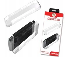 jys Dėklas Case Dėklas Na Do Nintendo Switch Oled / Permatomas Z Brokatem
