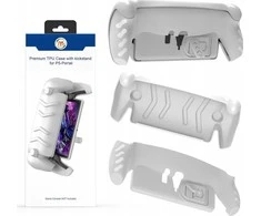 JYS dėklo dangtelio dėklas 2in1 priekinis galinis, skirtas Sony Playstation Ps portalui / P5188 / baltas