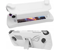 JYS dėklo dangtelis 2in1 priekinis galinis, skirtas Asus Rog Ally konsolei / Jys-ra005-v3 / baltas