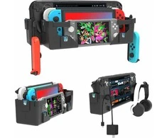 jys Laikiklis sieninis laikiklis, skirtas „Nintendo Switch“ / „Switch Oled“ / „Switch Lite“ / „Steam Deck“ + Priedai / Ns247