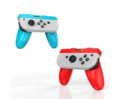 jys 2x Handgrip Uchwyty Joy-cony Nintendo Switch Oled / Ns226 / Mėlyna-raudona