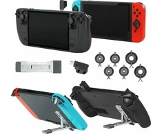JYS Garo denio rinkinys / Nintend- Switch / Shields On Joystick + Adapteris On 2x Type- c + Stand / Jis- sd015