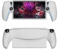 JYS silikoninio dangtelio rankenos dėklo laikiklis, skirtas Sony PlayStation portalui / PS portalas / P-S portalas / baltas / P5183