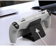 JYS Silikoninis dėklas P5183 PlayStation Portal konsolei, baltas (SB8170)