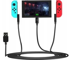 Kabelis Įkroviklis Usb-c + 2x Joy-con Nintendo Switch / Jys-ns190