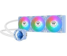 K Cooler vandens aušinimas Thermaltake TH360 V2 Ultra ARGB Sync universalus skysčio aušintuvas, hortenzijos spalvos Mėlyna (šviesiai mėlynas)
