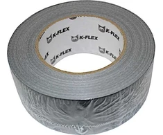 K-flex Taśma K-FLEX® CLOTH DUCT - 160 µm x 50 mm x 50 m - sidabrinė (pilka) 85NDAL50050164S