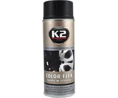 Gumuoti dažai Color Flex K2, Juoda matinė