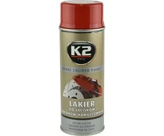Stabdžių apkabos dažai K2 Caliper 400ml, raudona