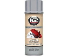 Stabdžių apkabos dažai K2 Caliper 400ml, sidarbrinė