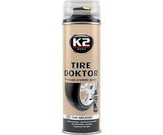 Melle K2 ATSARGINIS RATAS PURŠKIAMAS TIRE DOKTOR 500ML