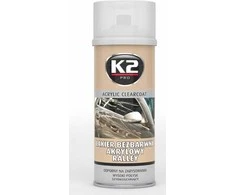 Skaidrus purškiamas akrilinis lakas K2 GLOSS 400ML (Blizgus)