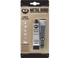 Dviejų komponentų epoksidiniai klijai metalui K2 Metal Bond, 56 g