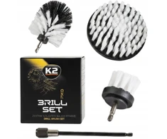 Melle K2 ŠEPEČIŲ RINKINYS SUKTUVUI BRILL SET PRO 3vnt