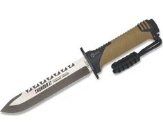 K25 Peilis K25 32133 Thunder II Universalus smėlio spalvos