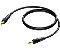 Procab Kabelis, 3,5 mm lizdas, stereofoninis lizdas