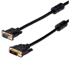 Akyga kabelis AK-AV-03 DVI / VGA ver. 24+5 kaištis 1,8m