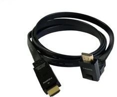 ART KABH AL-05 ART Kabelis AL-05-1,8m HDMI 1.4 HQ 19pin vyriškas/HDMI 19pin vyriškas kampinis auksinis padengtas
